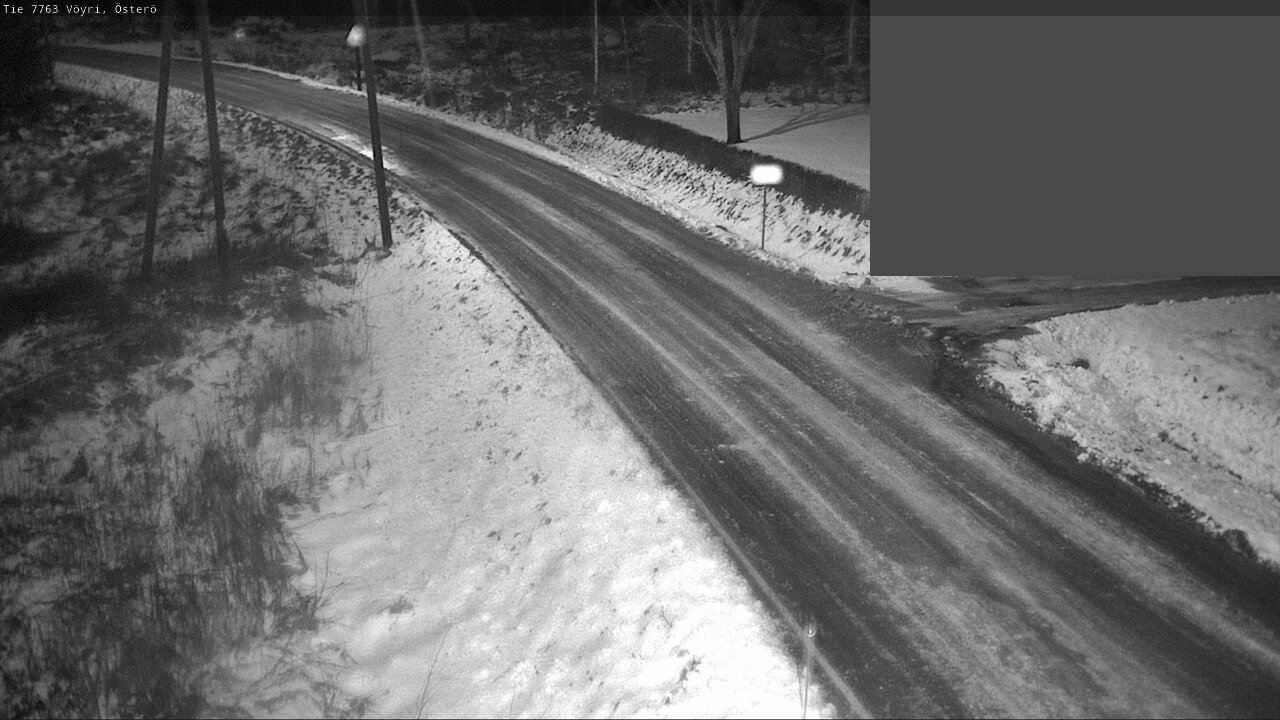 Weather Camera Image Väg 7763 Vöyri, Österö, Vöyri, Pohjanmaa