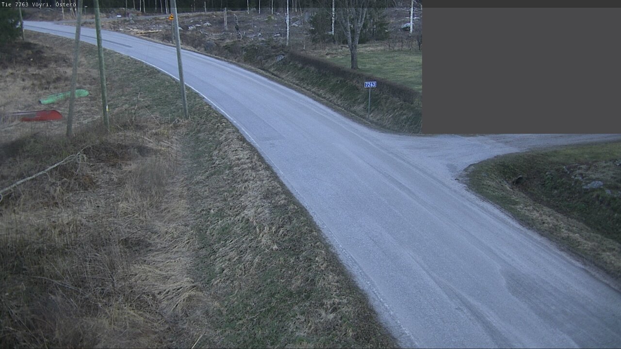 Weather Camera Image Road 7763 Vöyri, Österö, Vöyri, Pohjanmaa
