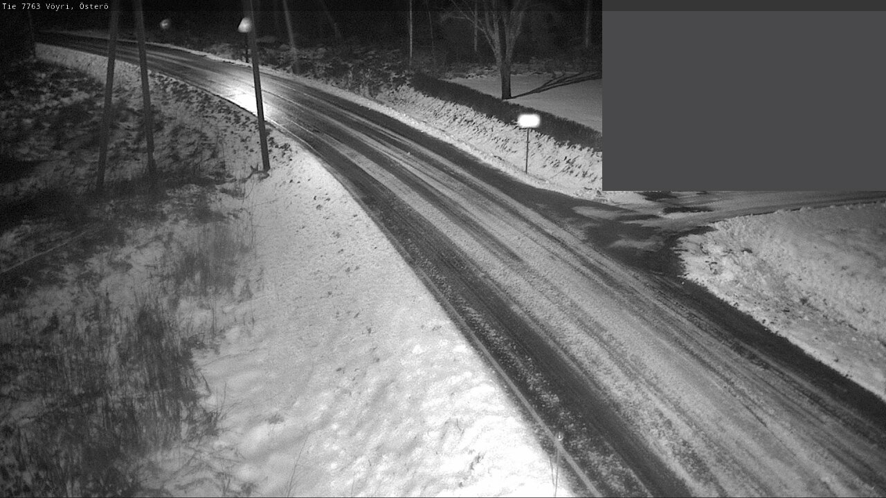 Weather Camera Image Väg 7763 Vöyri, Österö, Vöyri, Pohjanmaa