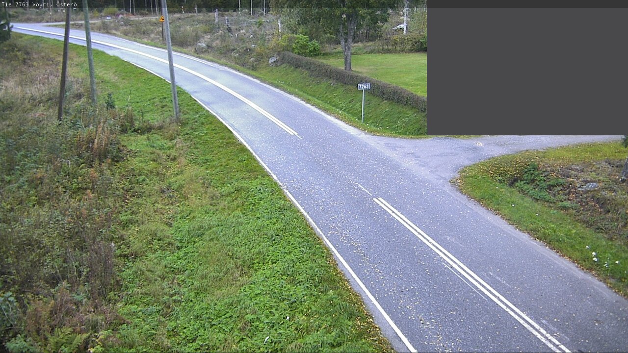 Weather Camera Image Väg 7763 Vöyri, Österö, Vöyri, Pohjanmaa