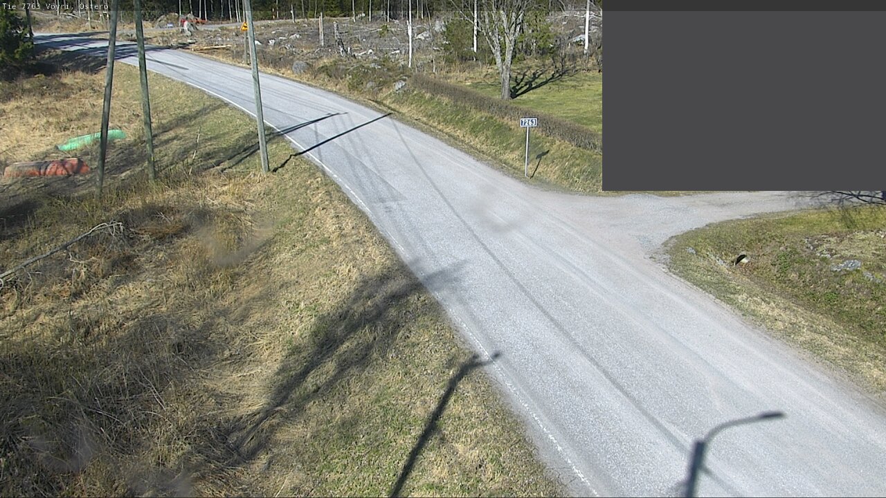 Weather Camera Image Road 7763 Vöyri, Österö, Vöyri, Pohjanmaa