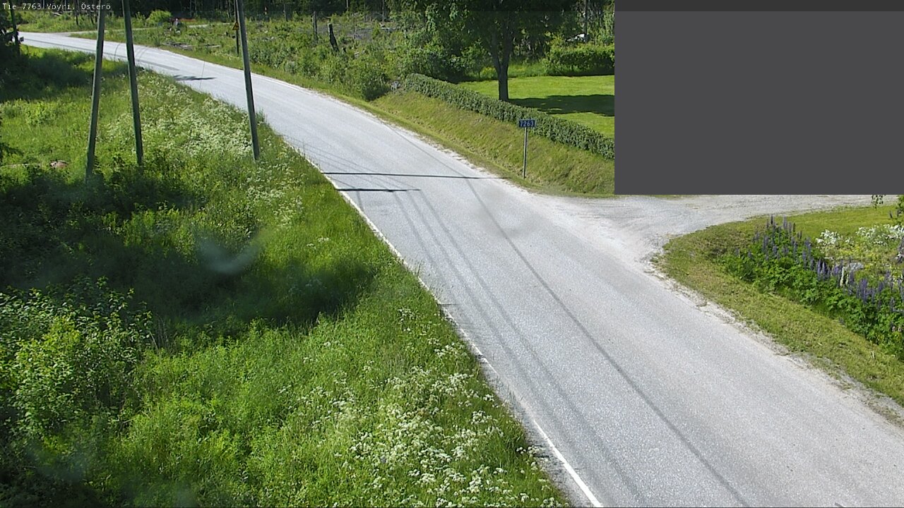 Weather Camera Image Road 7763 Vöyri, Österö, Vöyri, Pohjanmaa