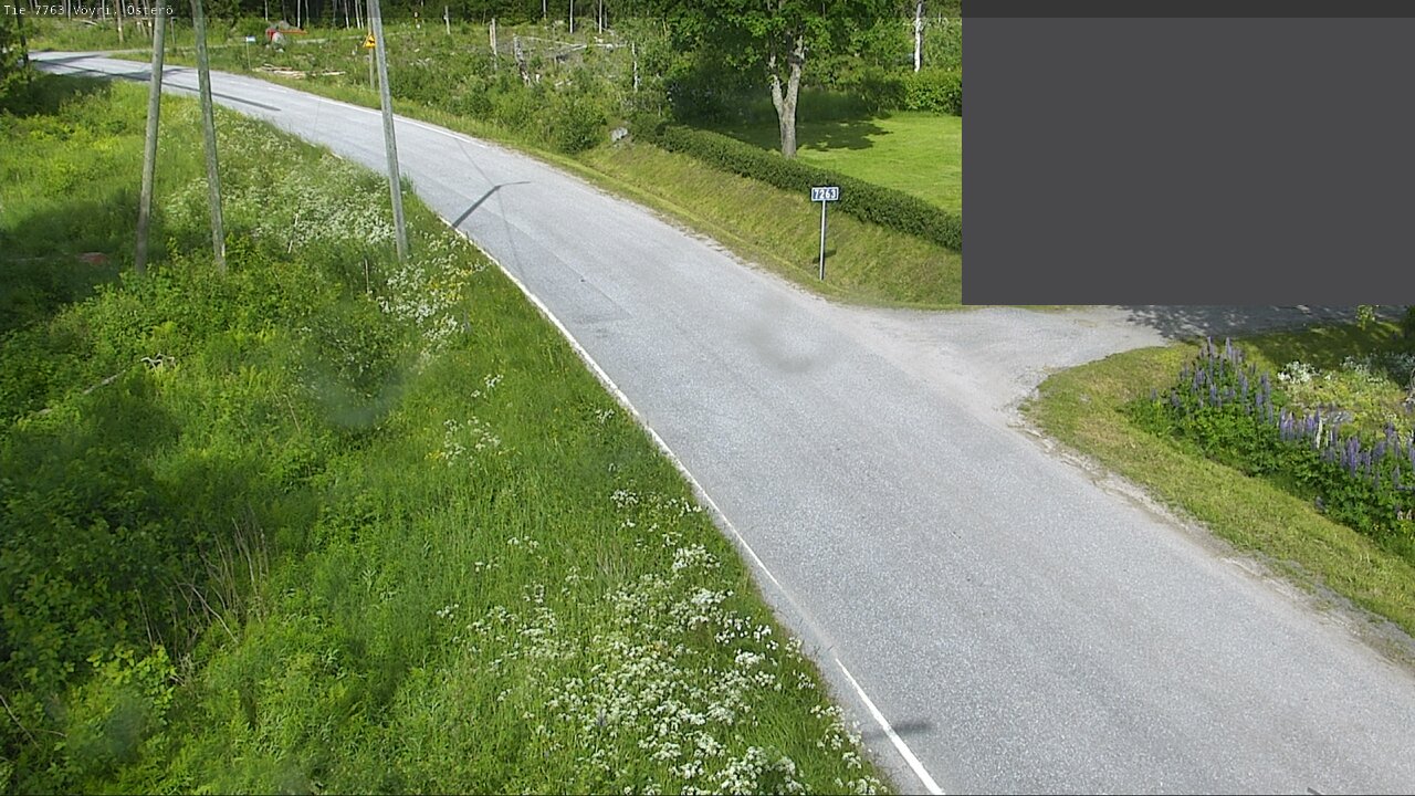 Weather Camera Image Väg 7763 Vöyri, Österö, Vöyri, Pohjanmaa