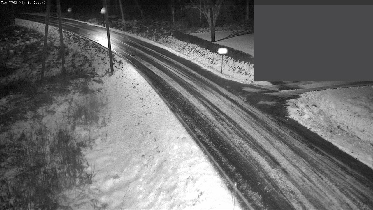 Weather Camera Image Väg 7763 Vöyri, Österö, Vöyri, Pohjanmaa
