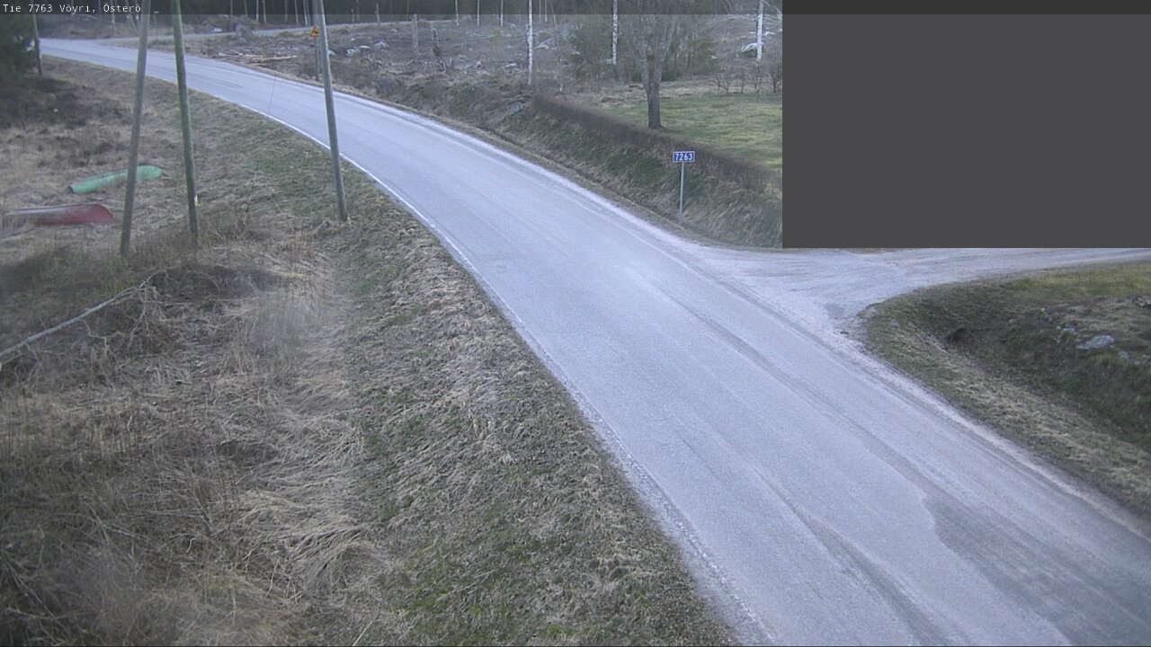 Weather Camera Image Road 7763 Vöyri, Österö, Vöyri, Pohjanmaa