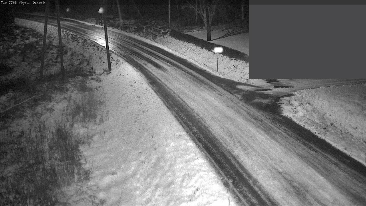Weather Camera Image Väg 7763 Vöyri, Österö, Vöyri, Pohjanmaa