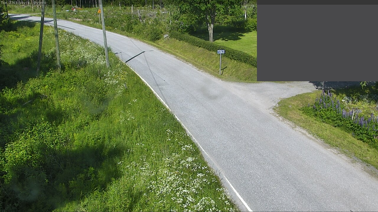 Weather Camera Image Väg 7763 Vöyri, Österö, Vöyri, Pohjanmaa
