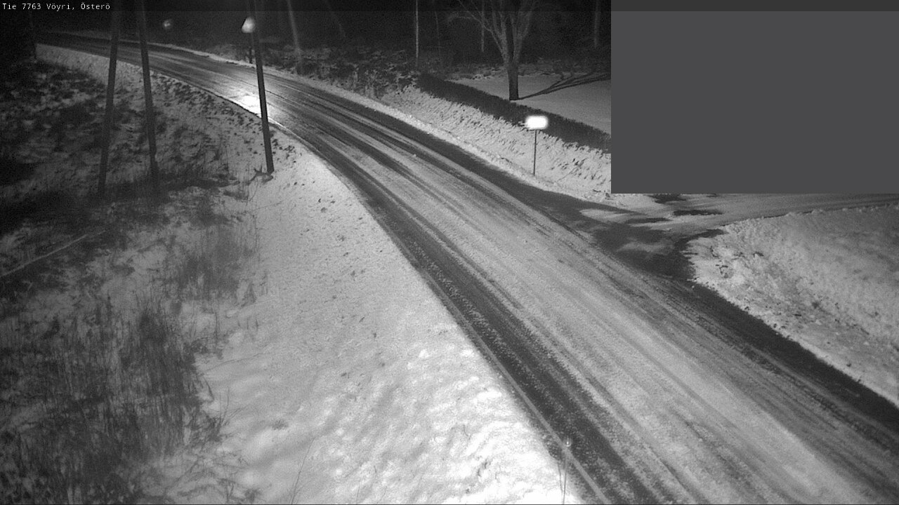 Weather Camera Image Väg 7763 Vöyri, Österö, Vöyri, Pohjanmaa