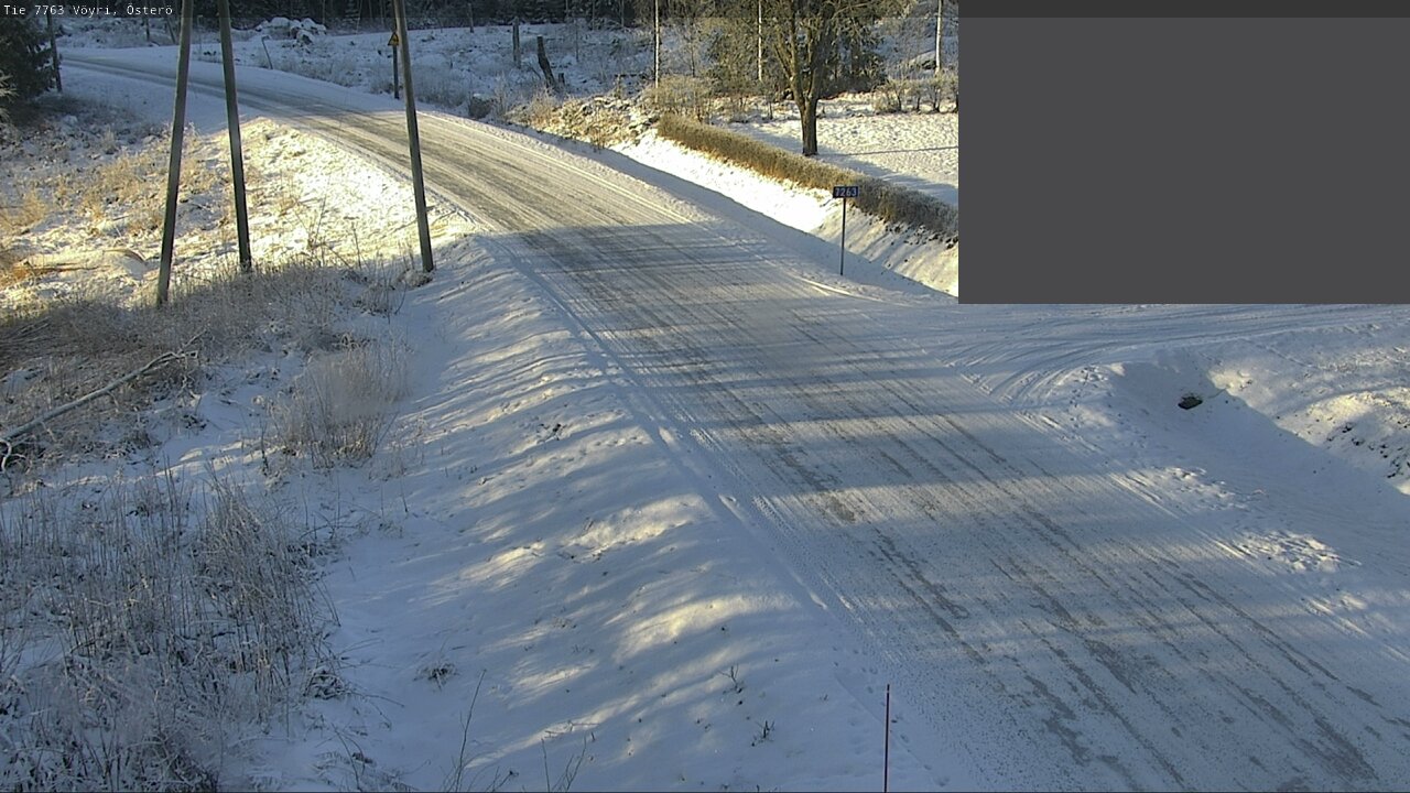 Weather Camera Image Road 7763 Vöyri, Österö, Vöyri, Pohjanmaa