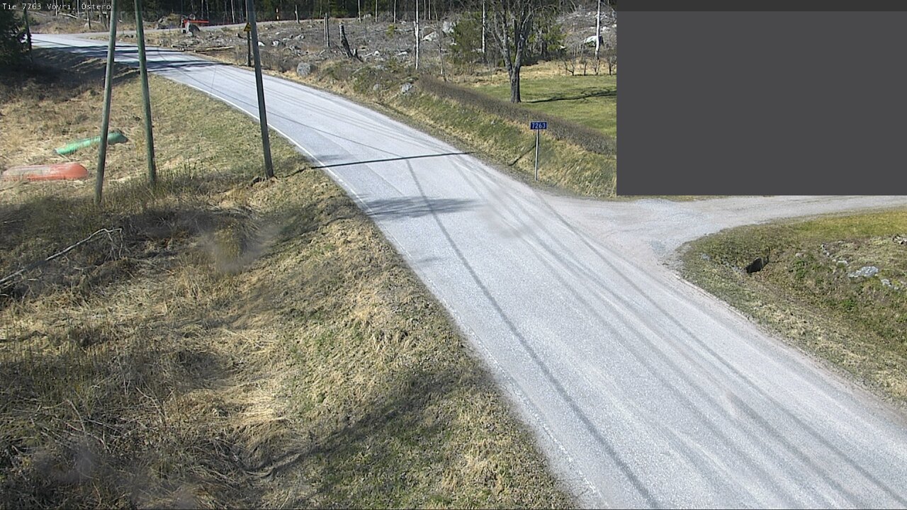 Weather Camera Image Road 7763 Vöyri, Österö, Vöyri, Pohjanmaa