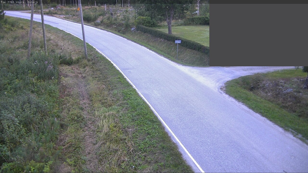 Weather Camera Image Road 7763 Vöyri, Österö, Vöyri, Pohjanmaa