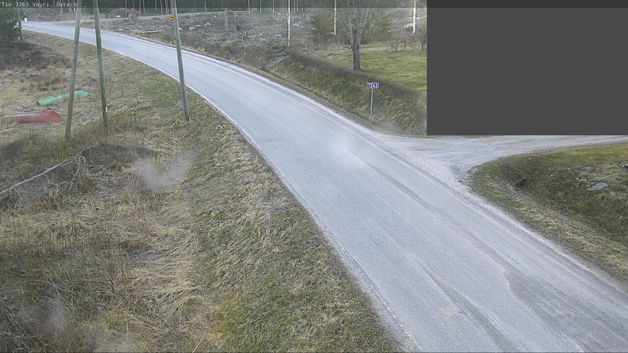 Weather Camera Image Road 7763 Vöyri, Österö, Vöyri, Pohjanmaa