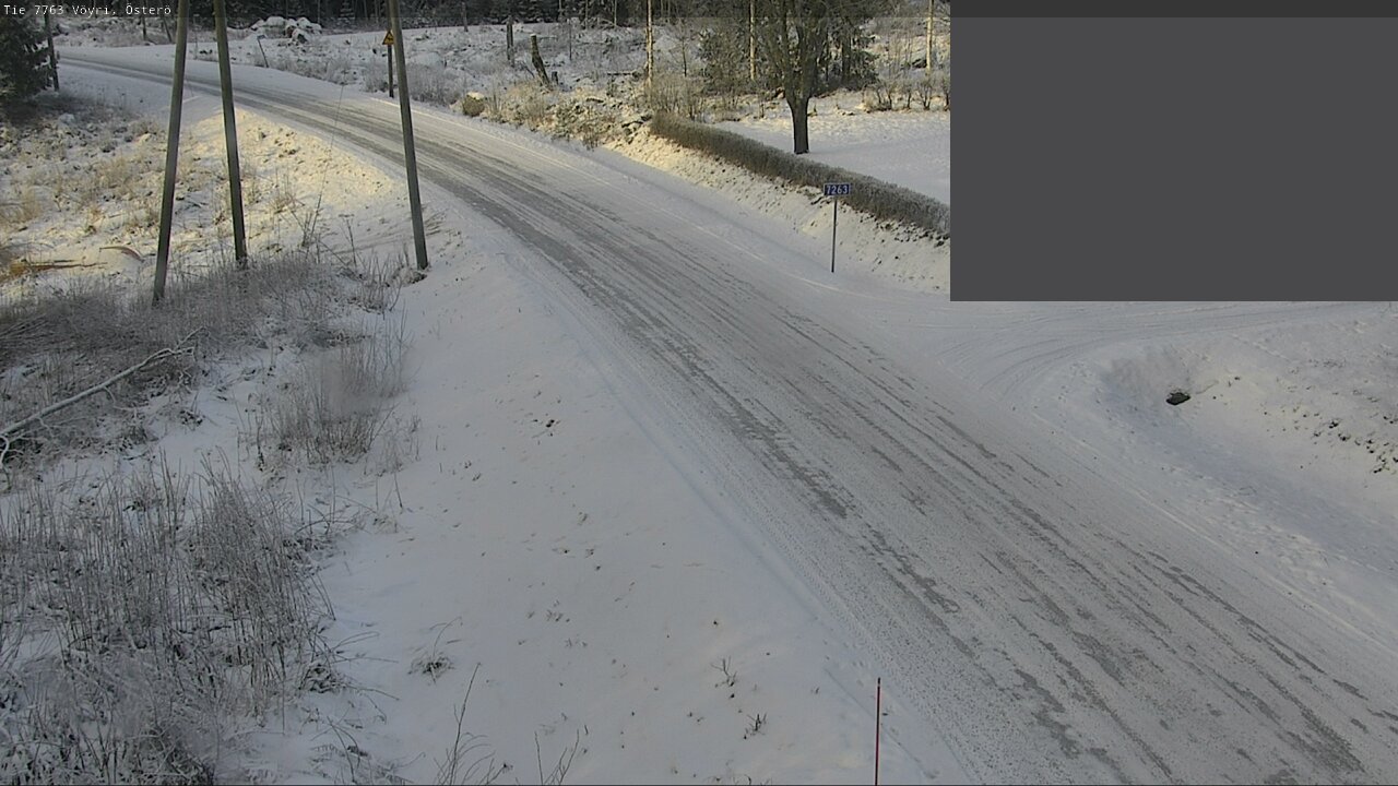 Weather Camera Image Road 7763 Vöyri, Österö, Vöyri, Pohjanmaa