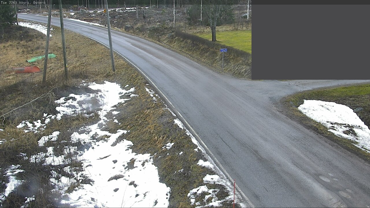 Weather Camera Image Road 7763 Vöyri, Österö, Vöyri, Pohjanmaa