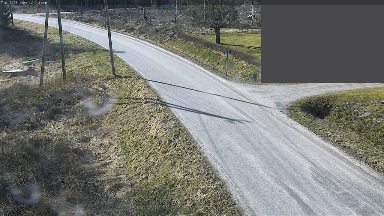 Weather Camera Image Road 7763 Vöyri, Österö, Vöyri, Pohjanmaa