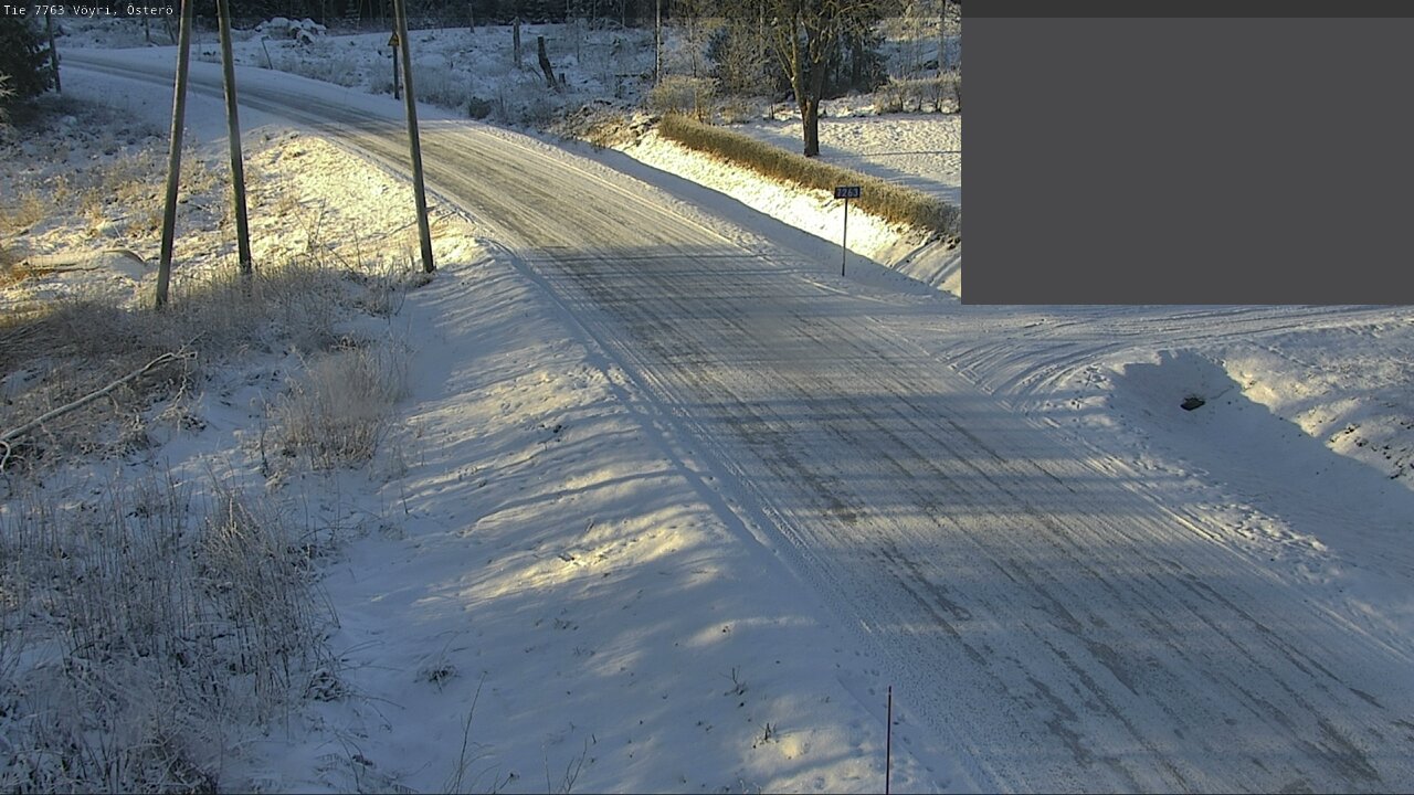 Weather Camera Image Road 7763 Vöyri, Österö, Vöyri, Pohjanmaa