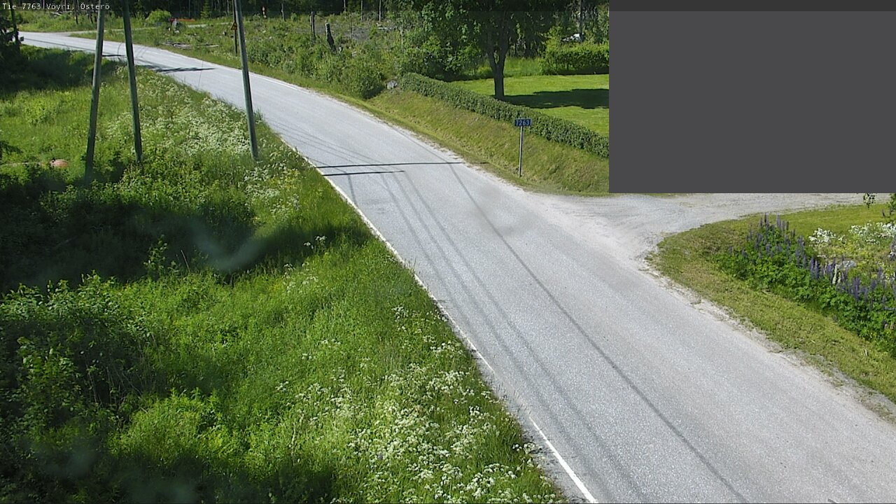 Weather Camera Image Road 7763 Vöyri, Österö, Vöyri, Pohjanmaa