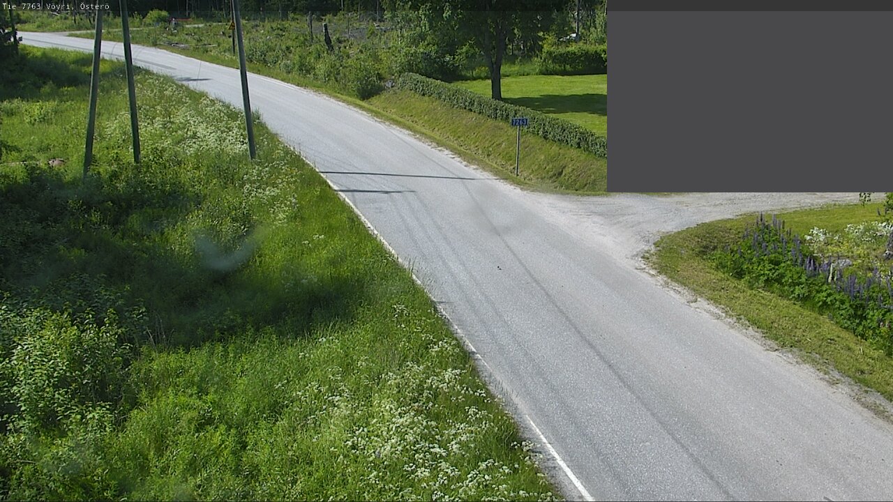 Weather Camera Image Road 7763 Vöyri, Österö, Vöyri, Pohjanmaa