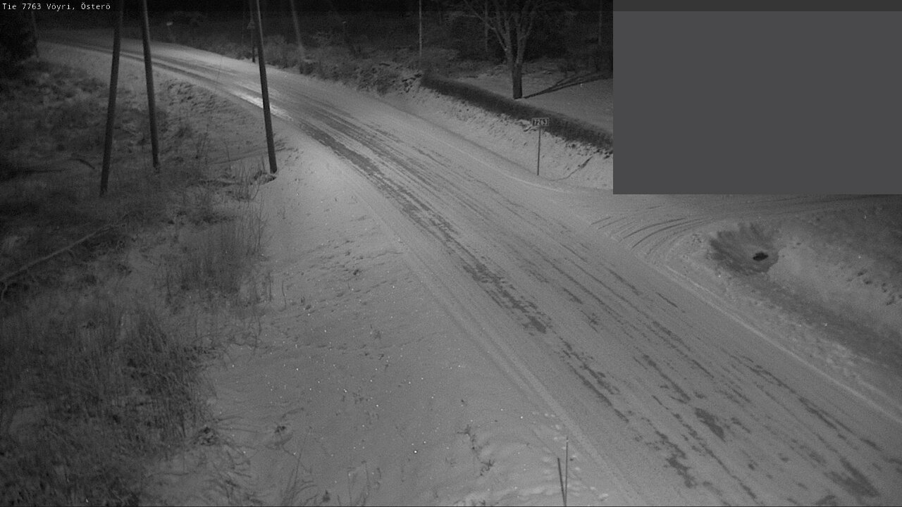 Weather Camera Image Väg 7763 Vöyri, Österö, Vöyri, Pohjanmaa