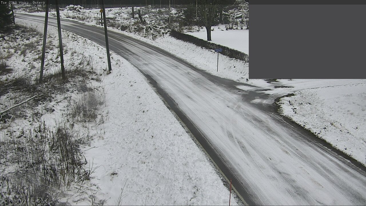 Weather Camera Image Väg 7763 Vöyri, Österö, Vöyri, Pohjanmaa