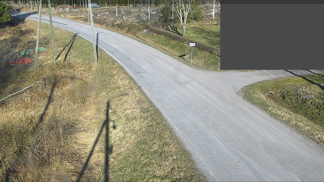 Weather Camera Image Väg 7763 Vöyri, Österö, Vöyri, Pohjanmaa