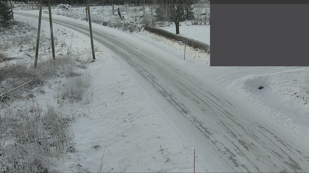 Weather Camera Image Väg 7763 Vöyri, Österö, Vöyri, Pohjanmaa