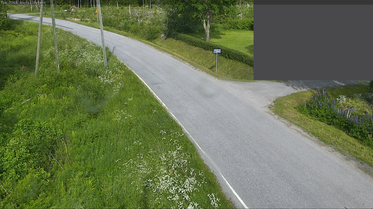 Weather Camera Image Väg 7763 Vöyri, Österö, Vöyri, Pohjanmaa