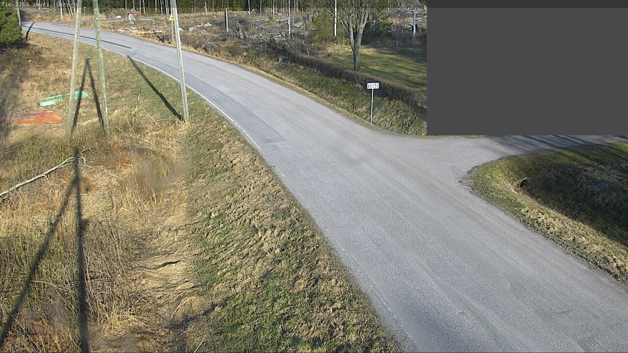 Weather Camera Image Väg 7763 Vöyri, Österö, Vöyri, Pohjanmaa