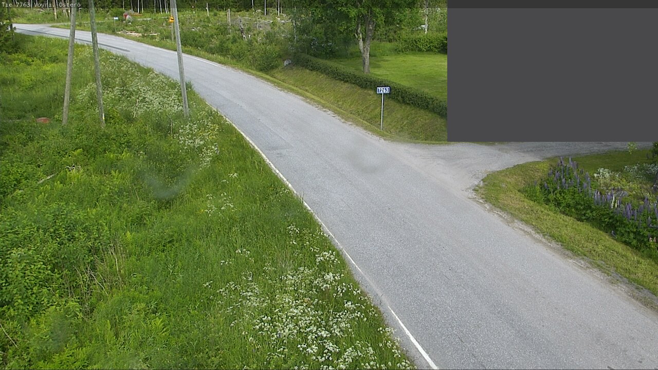 Weather Camera Image Väg 7763 Vöyri, Österö, Vöyri, Pohjanmaa