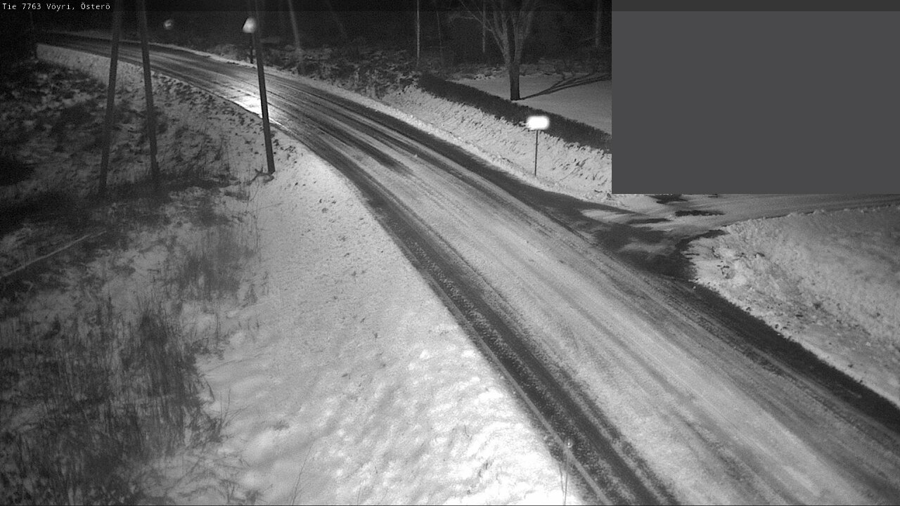 Weather Camera Image Väg 7763 Vöyri, Österö, Vöyri, Pohjanmaa