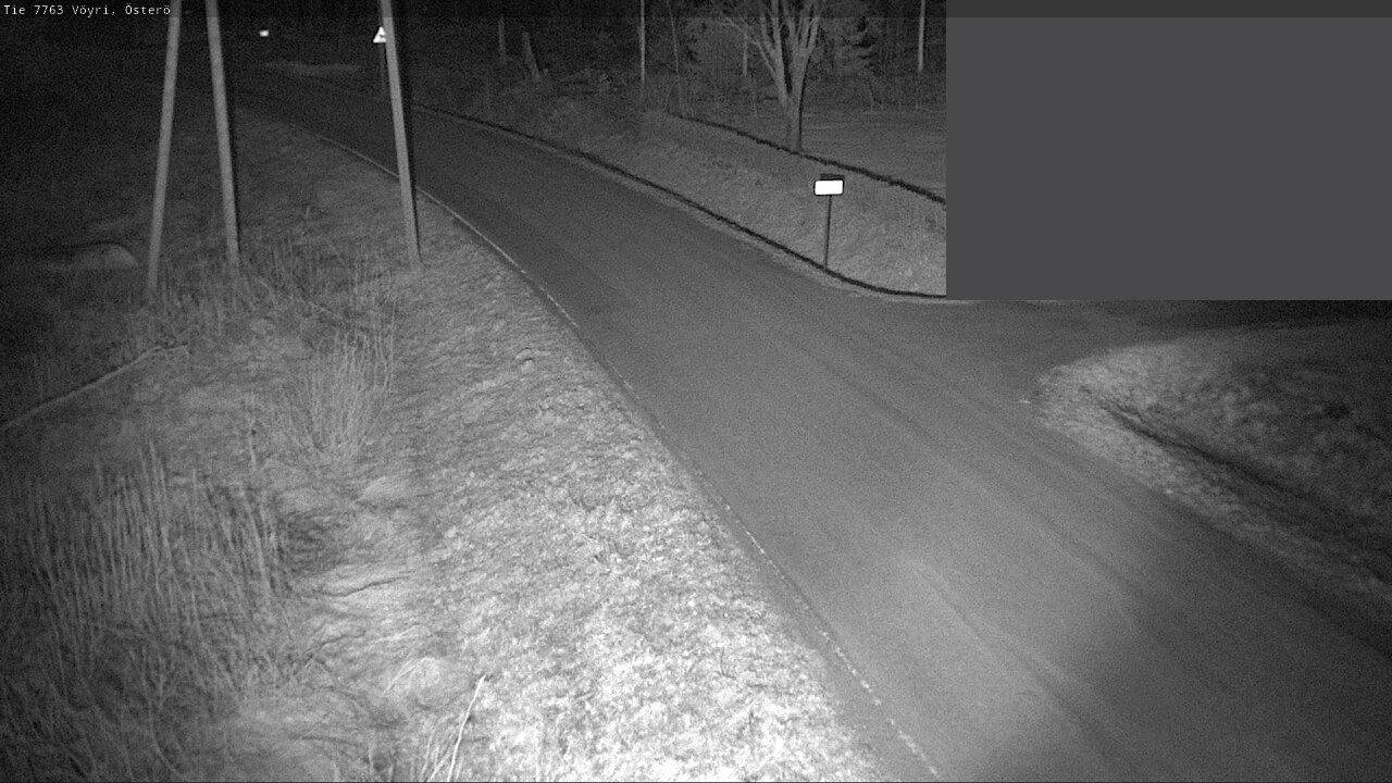 Weather Camera Image Road 7763 Vöyri, Österö, Vöyri, Pohjanmaa