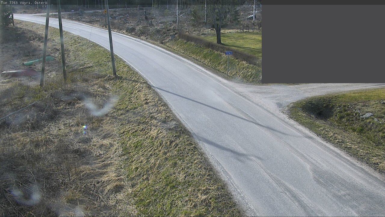 Weather Camera Image Road 7763 Vöyri, Österö, Vöyri, Pohjanmaa