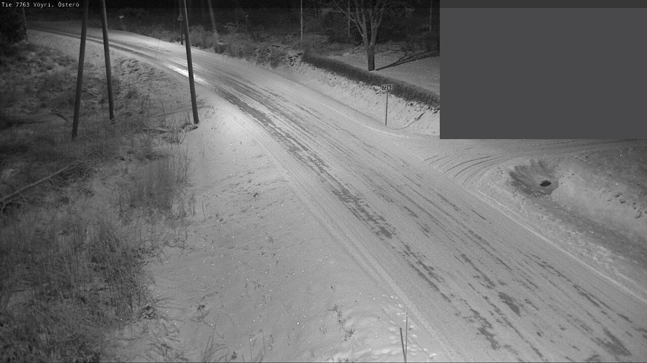 Weather Camera Image Väg 7763 Vöyri, Österö, Vöyri, Pohjanmaa
