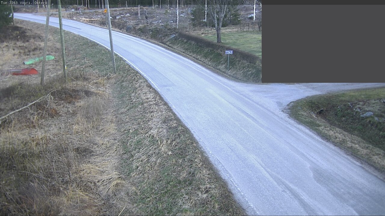Weather Camera Image Väg 7763 Vöyri, Österö, Vöyri, Pohjanmaa