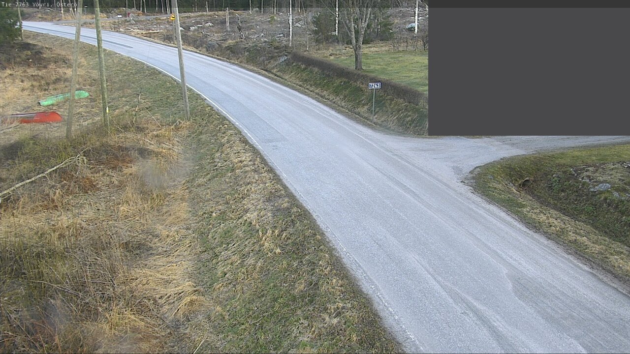 Weather Camera Image Väg 7763 Vöyri, Österö, Vöyri, Pohjanmaa