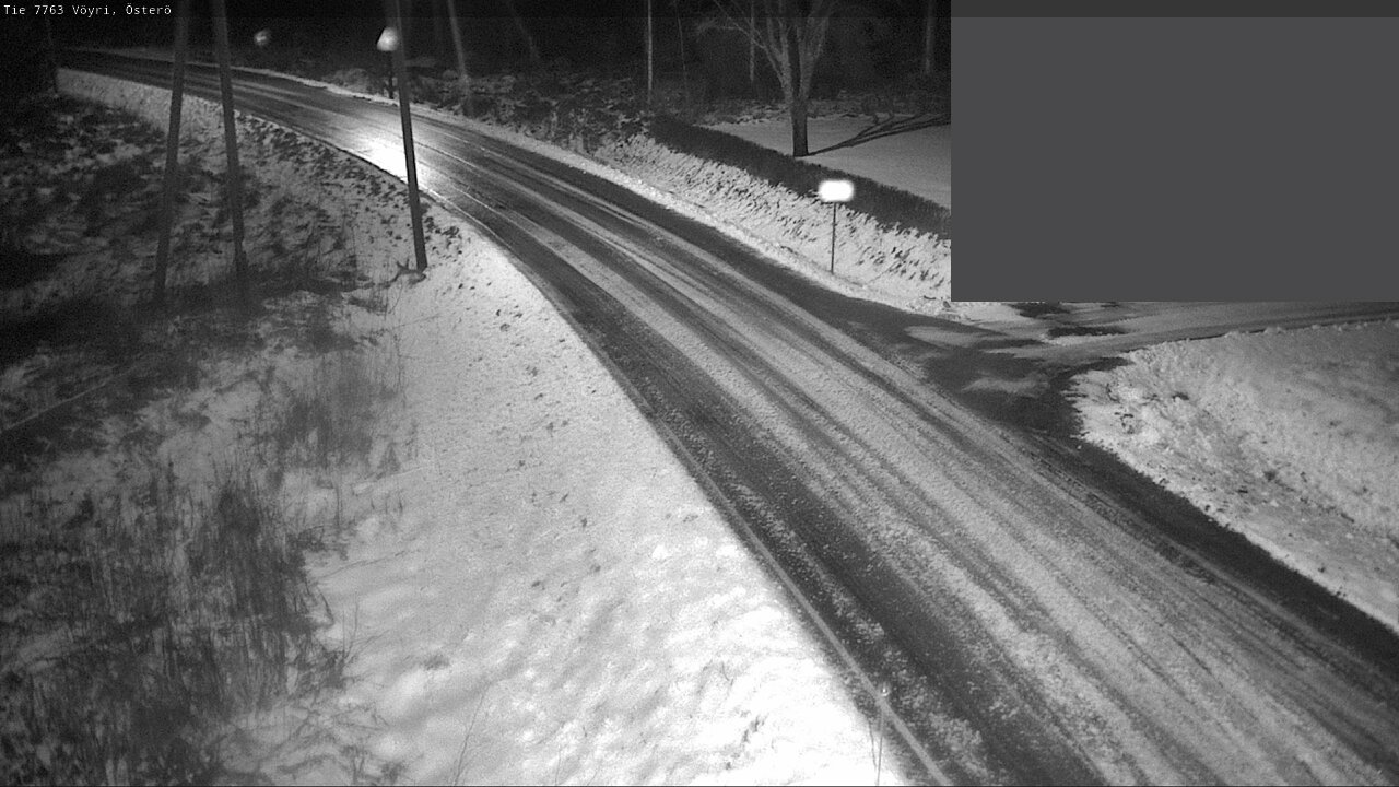Weather Camera Image Väg 7763 Vöyri, Österö, Vöyri, Pohjanmaa