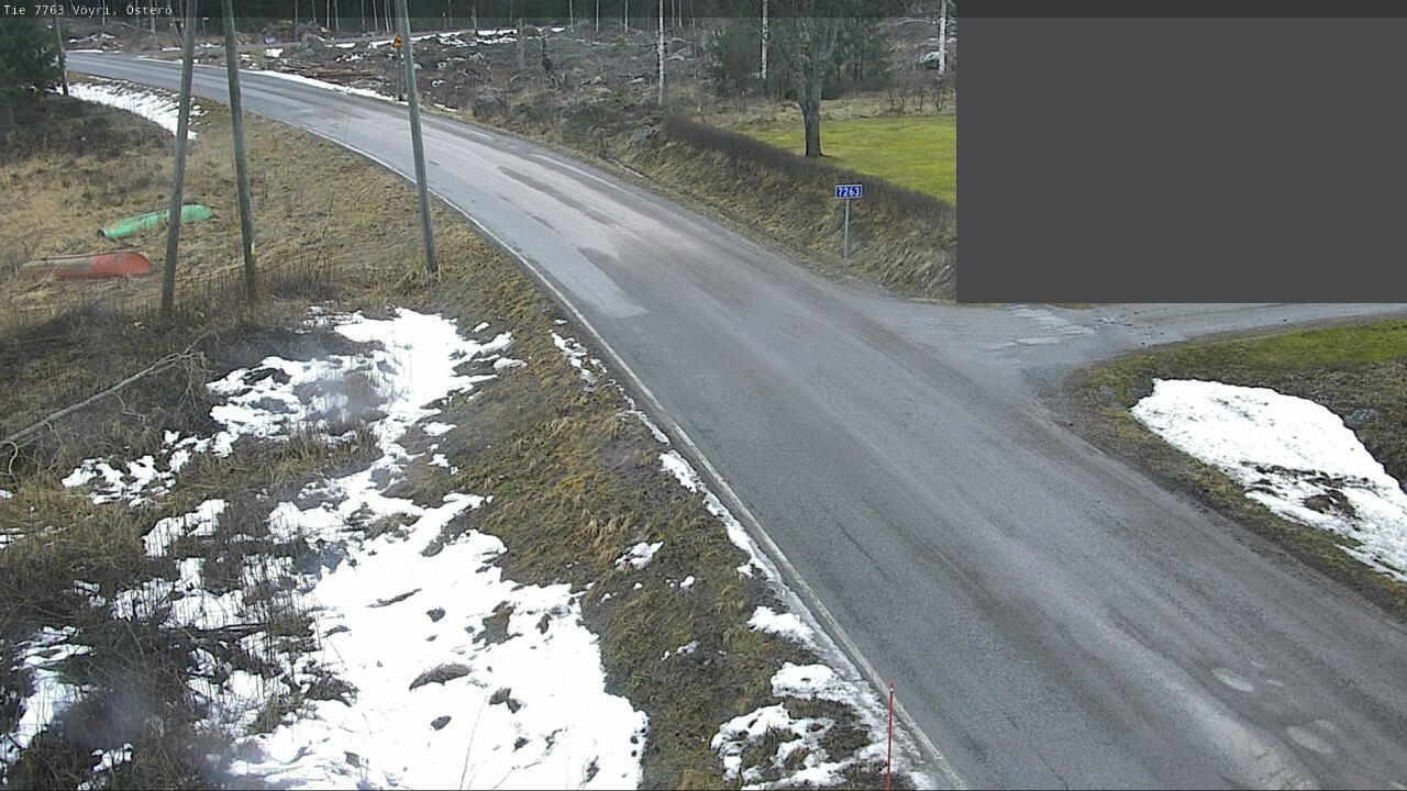 Weather Camera Image Road 7763 Vöyri, Österö, Vöyri, Pohjanmaa