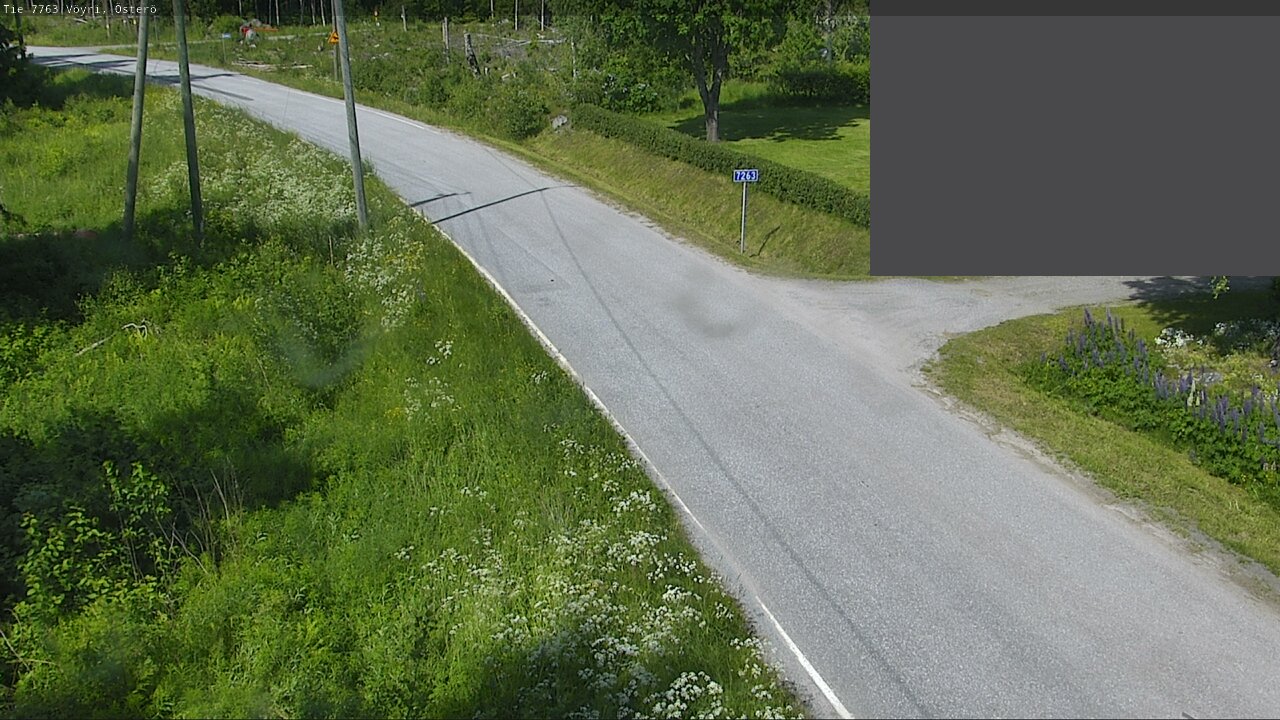 Weather Camera Image Väg 7763 Vöyri, Österö, Vöyri, Pohjanmaa