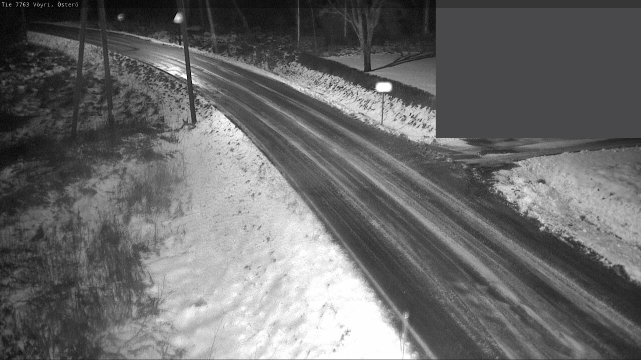 Weather Camera Image Väg 7763 Vöyri, Österö, Vöyri, Pohjanmaa