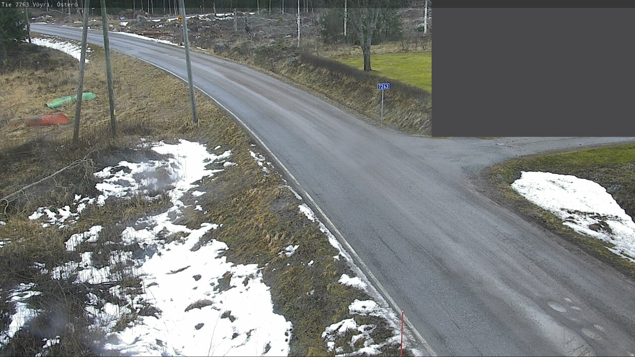 Weather Camera Image Road 7763 Vöyri, Österö, Vöyri, Pohjanmaa