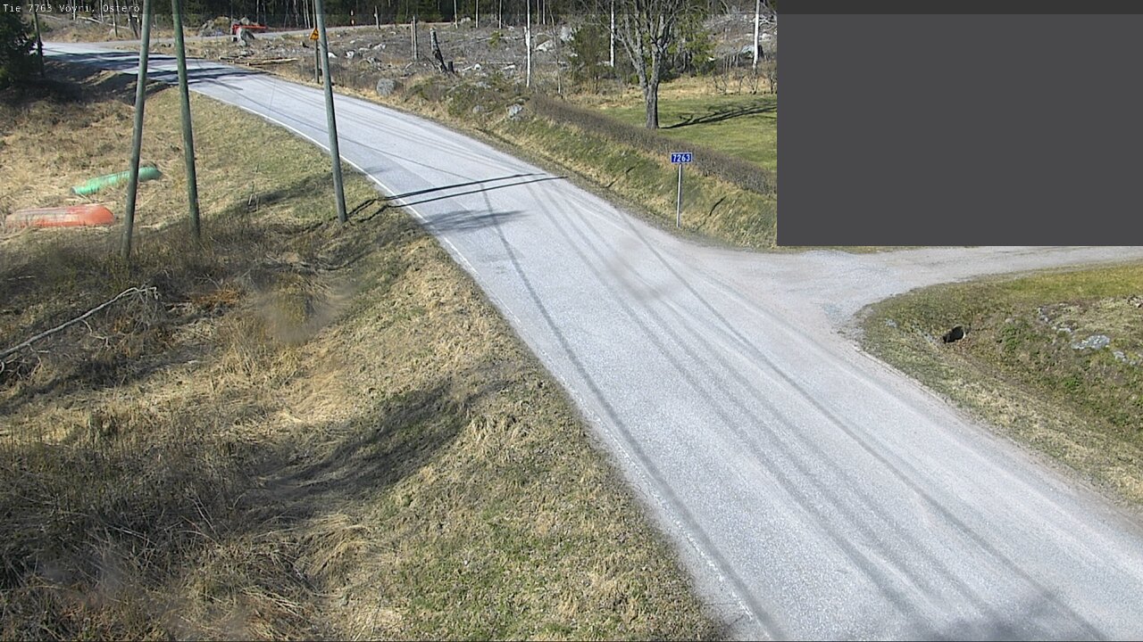Weather Camera Image Road 7763 Vöyri, Österö, Vöyri, Pohjanmaa