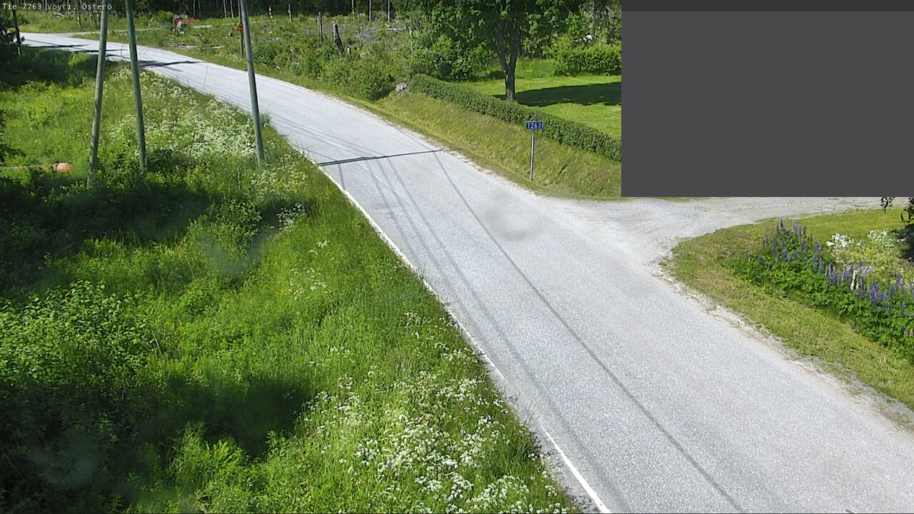 Weather Camera Image Väg 7763 Vöyri, Österö, Vöyri, Pohjanmaa