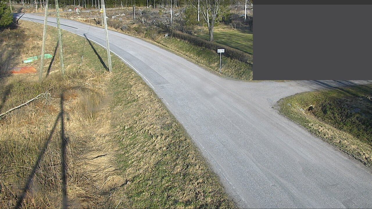 Weather Camera Image Väg 7763 Vöyri, Österö, Vöyri, Pohjanmaa