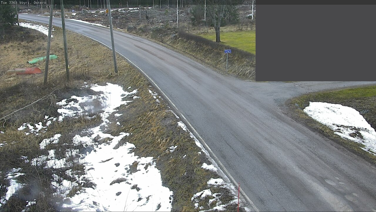 Weather Camera Image Väg 7763 Vöyri, Österö, Vöyri, Pohjanmaa
