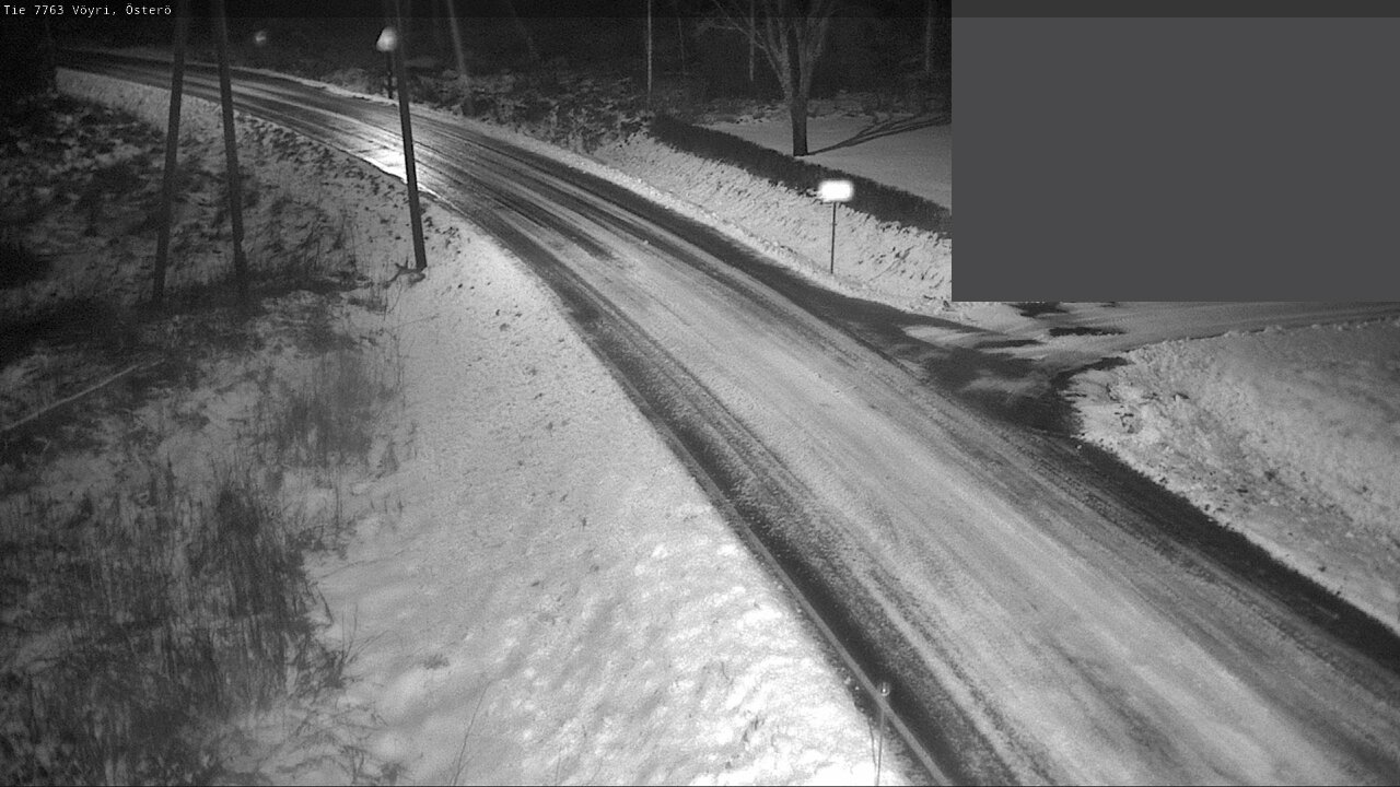 Weather Camera Image Väg 7763 Vöyri, Österö, Vöyri, Pohjanmaa
