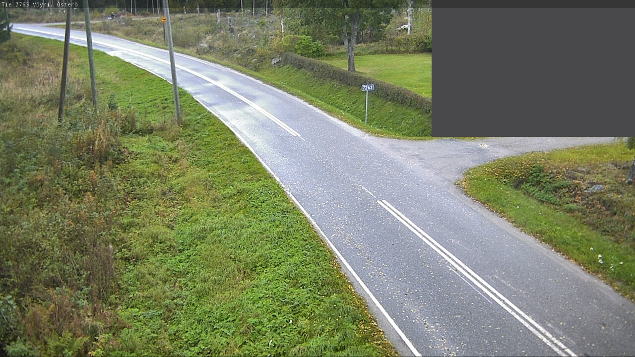 Weather Camera Image Väg 7763 Vöyri, Österö, Vöyri, Pohjanmaa