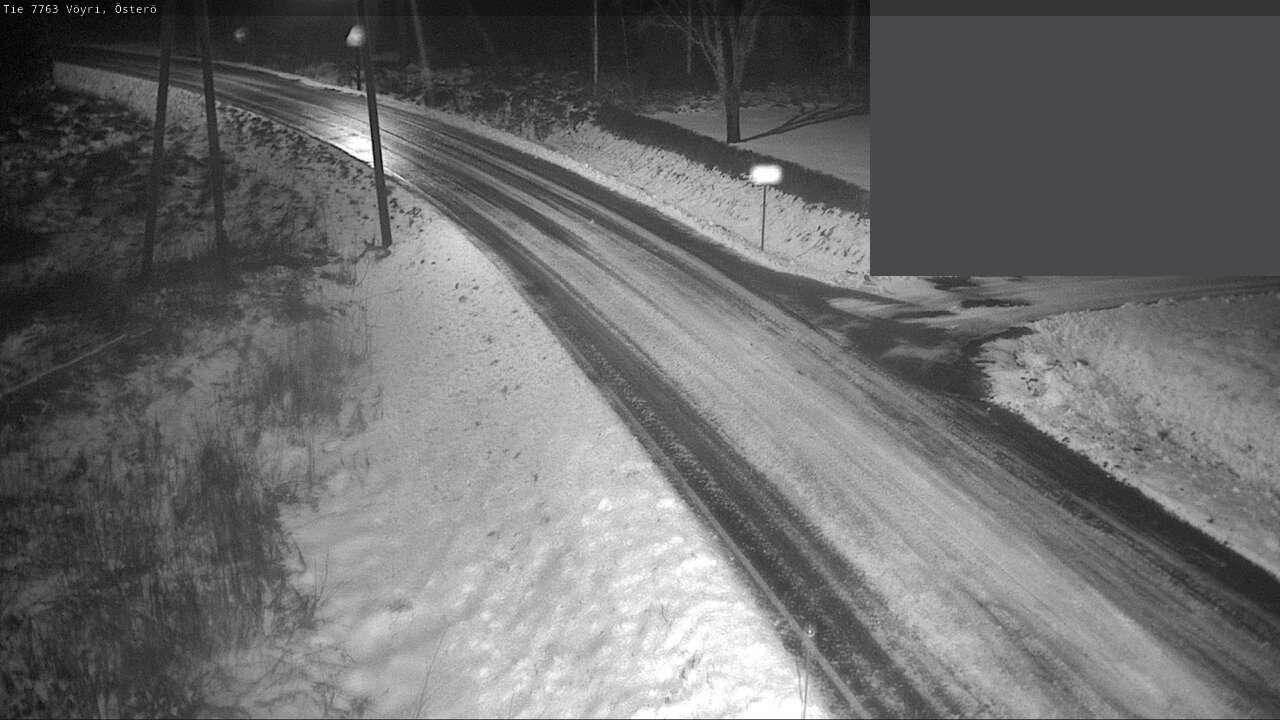 Weather Camera Image Väg 7763 Vöyri, Österö, Vöyri, Pohjanmaa