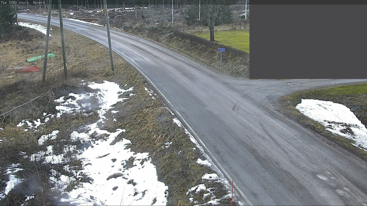 Weather Camera Image Väg 7763 Vöyri, Österö, Vöyri, Pohjanmaa
