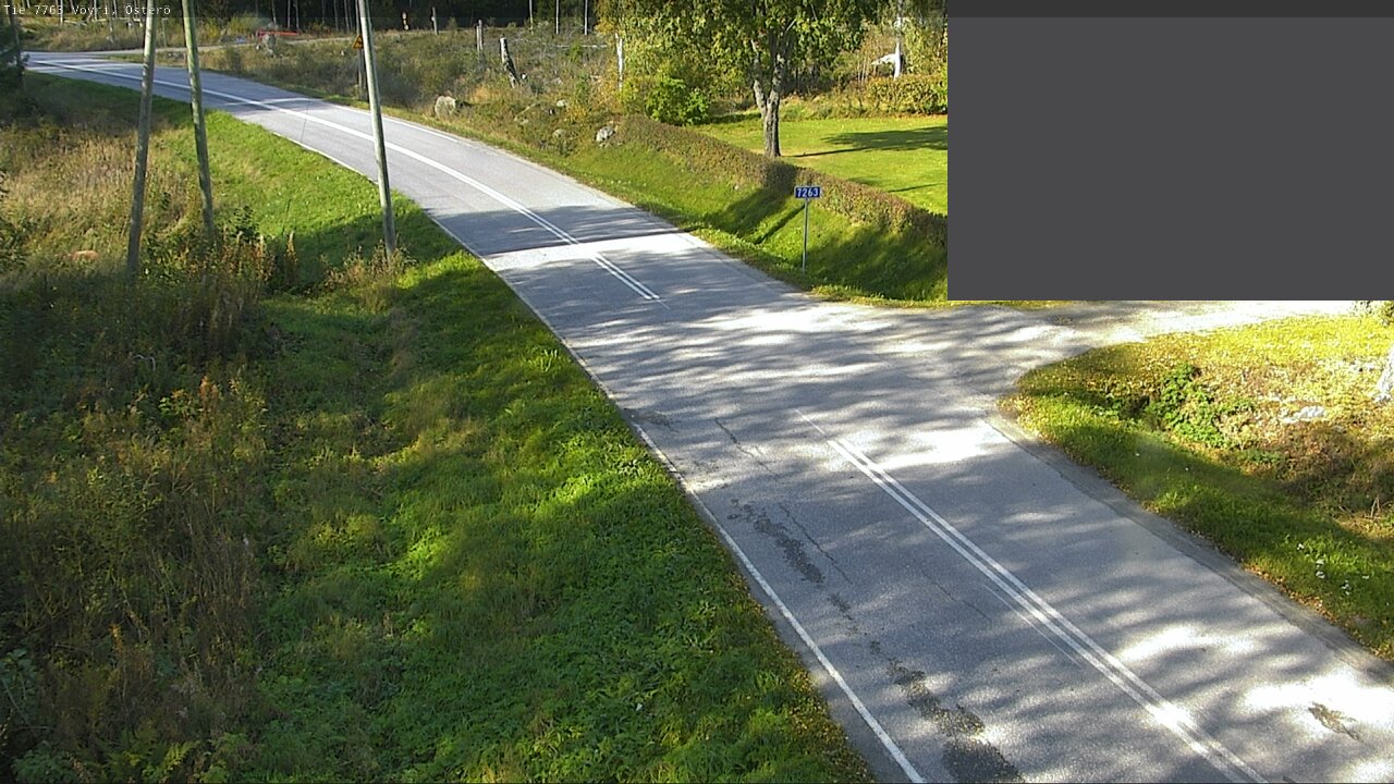 Weather Camera Image Väg 7763 Vöyri, Österö, Vöyri, Pohjanmaa
