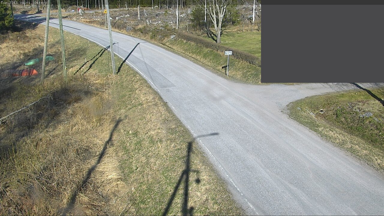 Weather Camera Image Väg 7763 Vöyri, Österö, Vöyri, Pohjanmaa